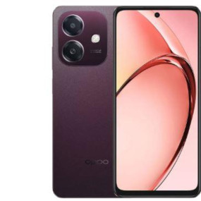 هاتف OPPO A3x ثنائي الشريحة، 64 جيجابايت، 4 جيجابايت رام، 4G LTE - أحمر نيبولا