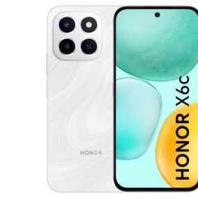 X6c بشريحتي اتصال، 256 جيجابايت، 6 جيجابايت رام، 4G LTE - لون أبيض ضوء القمر