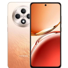 رينو 12 F بشريحتين اتصال، 256 جيجابايت، 12 جيجا رام، شبكة الجيل الخامس - برتقالي كهرماني