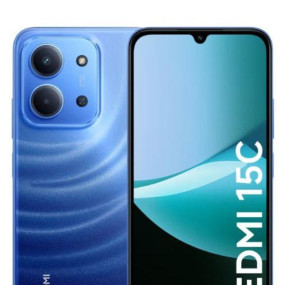 REDMI 15C بشريحتي اتصال، ذاكرة 128 جيجابايت، 6 جيجابايت رام، 4G LTE، أزرق