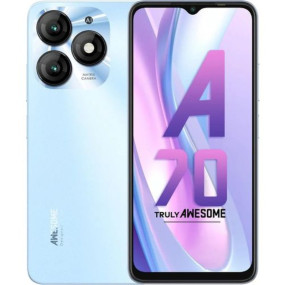 موبايل A70 8 جيجا رام 128 جيجا مساحة أزرق أزور