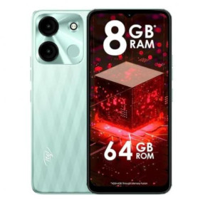 ايتيل 4G A60S 4+4 جيجا ( 8 جيجا )رام 128 جيجا مساحة أخضر جلاسيير