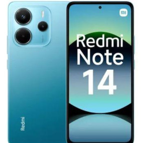 هاتف شاومي ريدمي نوت 14 ثنائي الشريحة، 128 جيجابايت، 6 جيجابايت رام، 4G LTE - أزرق المحيط