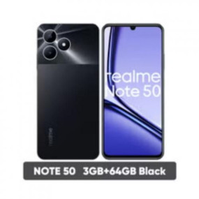 موبايل نوت 50 3 جيجا رام 64 جيجا مساحة أسود ميدنايت