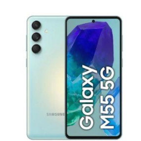 جالاكسي M55 شريحتين، 128 جيجا، 8 جيجا رام، 5G - أخضر فاتح