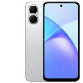 هاتف إنفينيكس سمارت 10 ثنائي الشريحة 128 جيجابايت فضي