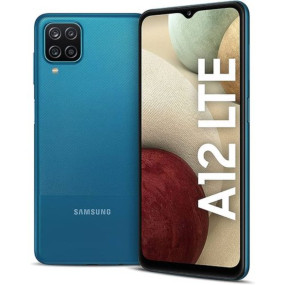 موبايل جالاكسي A12 - 6.5 بوصة 128 جيجا/4 جيجا شريحتين - أزرق