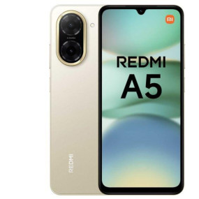 هاتف Redmi A5 ثنائي الشريحة 4G، 4 جيجابايت RAM، 128 جيجابايت، لون ذهبي رملي