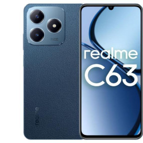 C63 بشريحتين اتصال، 128 جيجابايت، 6 جيجا رام، شبكة الجيل الرابع - ازرق