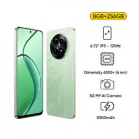 موبايل 12X 5G 8 جيجا رام 256 جيجا مساحة أخضر ريشي