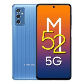 موبايل جالاكسي M52 - 6.7 بوصة 128 جيجا/8 جيجا شريحتين 5G - أزرق فاتح