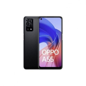 موبايل A55 - 6.51 بوصة 128 جيجا/4 جيجا شريحتين 4G - أسود ستاري.