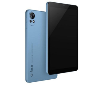 تابلت  T8S، 8 بوصة، 4+4 جيجا رام ، ذاكرة 64 جيجابايت، أزرق+ جراب سيليكون