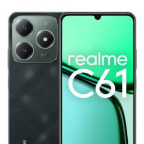 موبايل C61 شريحتين، 128 جيجا، 6 جيجا رام، 4G LTE - أخضر داكن