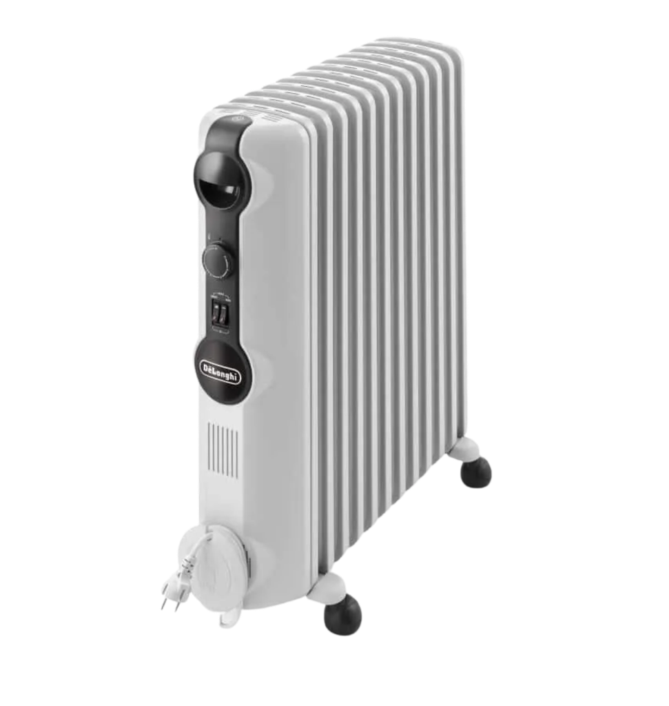 Radiant Heater, 2500 Watt, 12 Fins, White - TRRSE1225