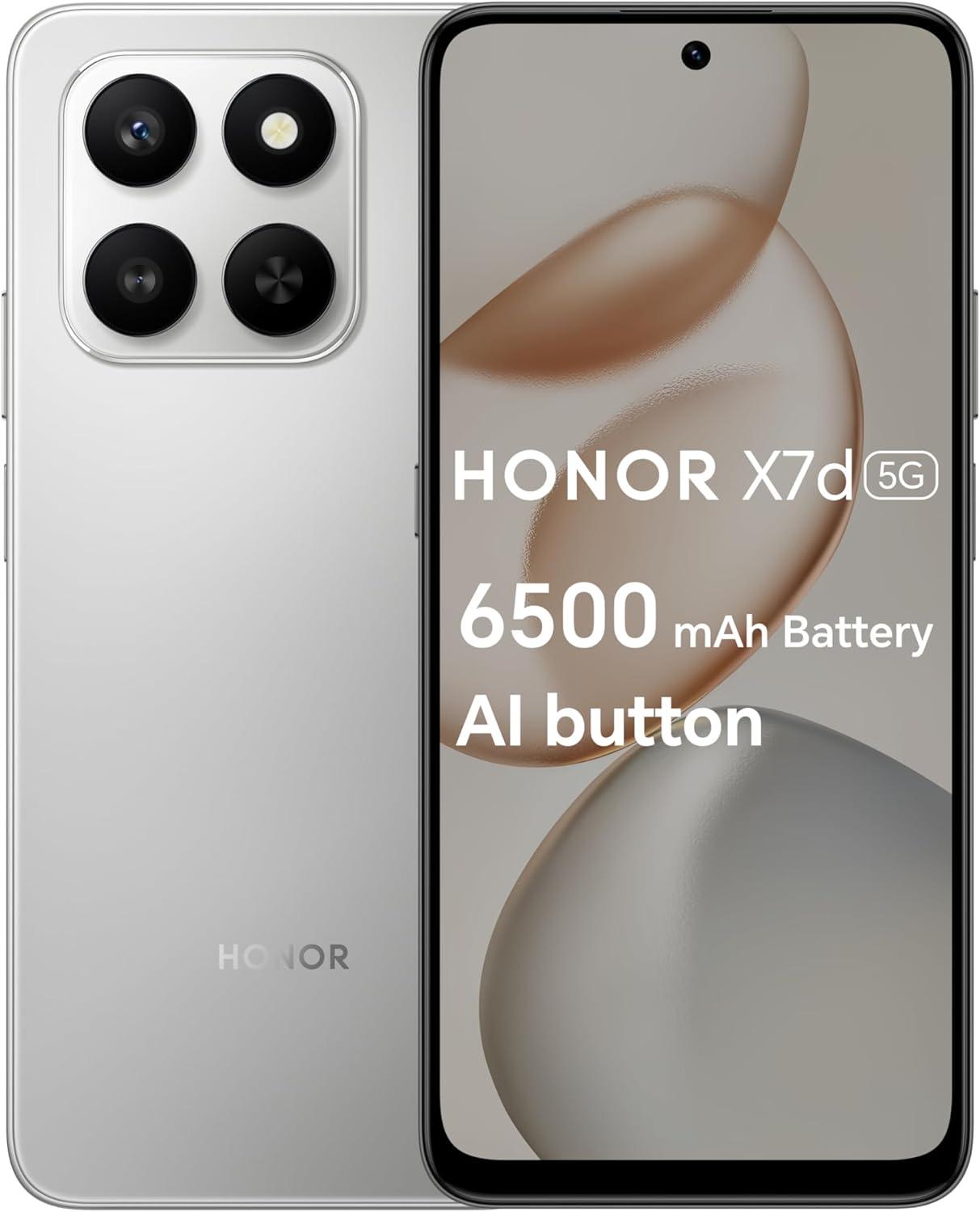 X7d Dual SIM, 256GB, 8GB RAM, 5G - Meteor Silver
