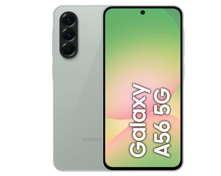 Galaxy A56 Dual SIM, 256GB, 8GB RAM, 5G - Awesome Olive