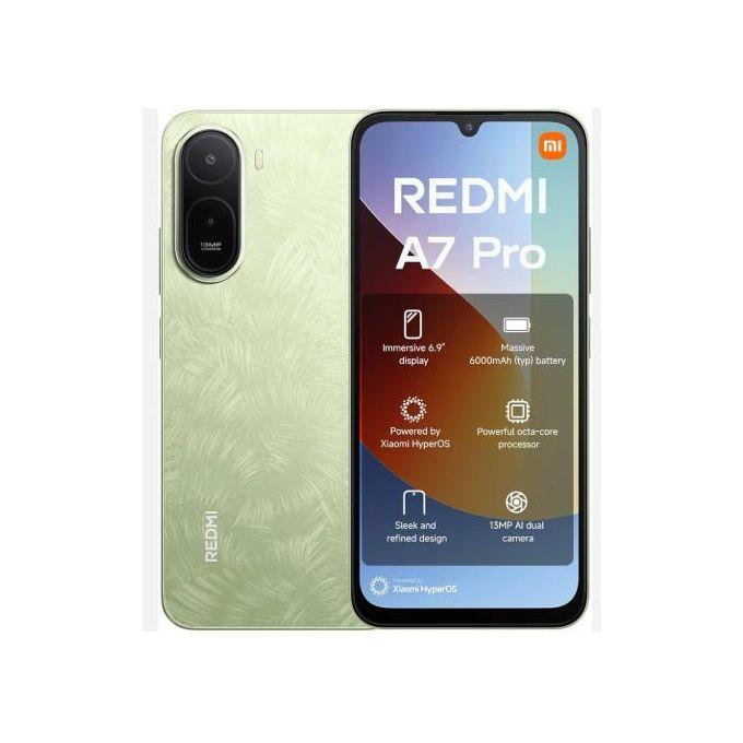 Redmi A7 Pro Dual SIM, 128GB, 4GB RAM, 4G - Palm Green