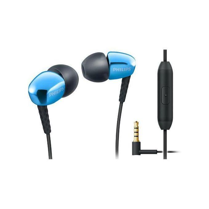 SHE3905BL/00 In-Ear Headphones Metallic Finish with Erg...