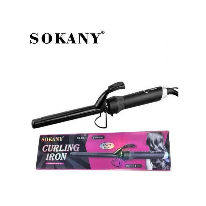 Curling Iron Digital Temperature Control Rapid Heat 750...