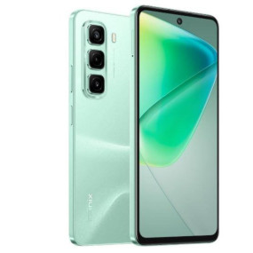 موبايل هوت 50 شريحتين 8+8 جيجا رام 256 جيجا 4G - أخضر مريمية