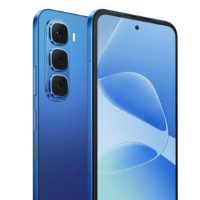 هوت 60i ثنائي الشريحة، 6+6 جيجابايت رام، 128 جيجابايت، 4G، أزرق