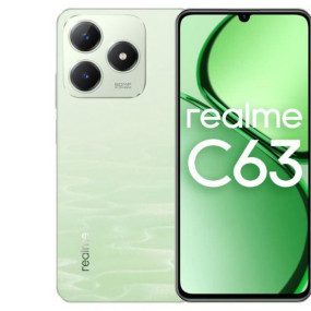 موبايل C63 شريحتين، 128 جيجا، 6 جيجا رام، 4G LTE - أخضر يشم