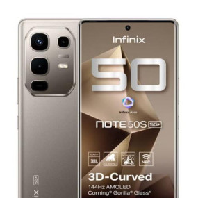 نوت 50S 5G+ X6870 شريحتان، 256 جيجابايت، 8+8 جيجابايت رام - رمادي تيتانيوم