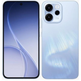 رينو 15 إف ثنائي الشريحة، سعة تخزين 256 جيجابايت، ذاكرة وصول عشوائي 12 جيجابايت، يدعم شبكة الجيل الخامس - أزرق أورورا