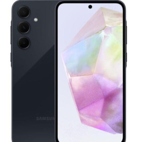 موبايل جالكسي A35، سعة 256 جيجا، 8 جيجا رام، شبكة 5G، شريحتين اتصال- كحلي