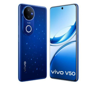 موبايل فيفو V50 - 256 جيجا، 12 جيجا رام، 5G - أزرق